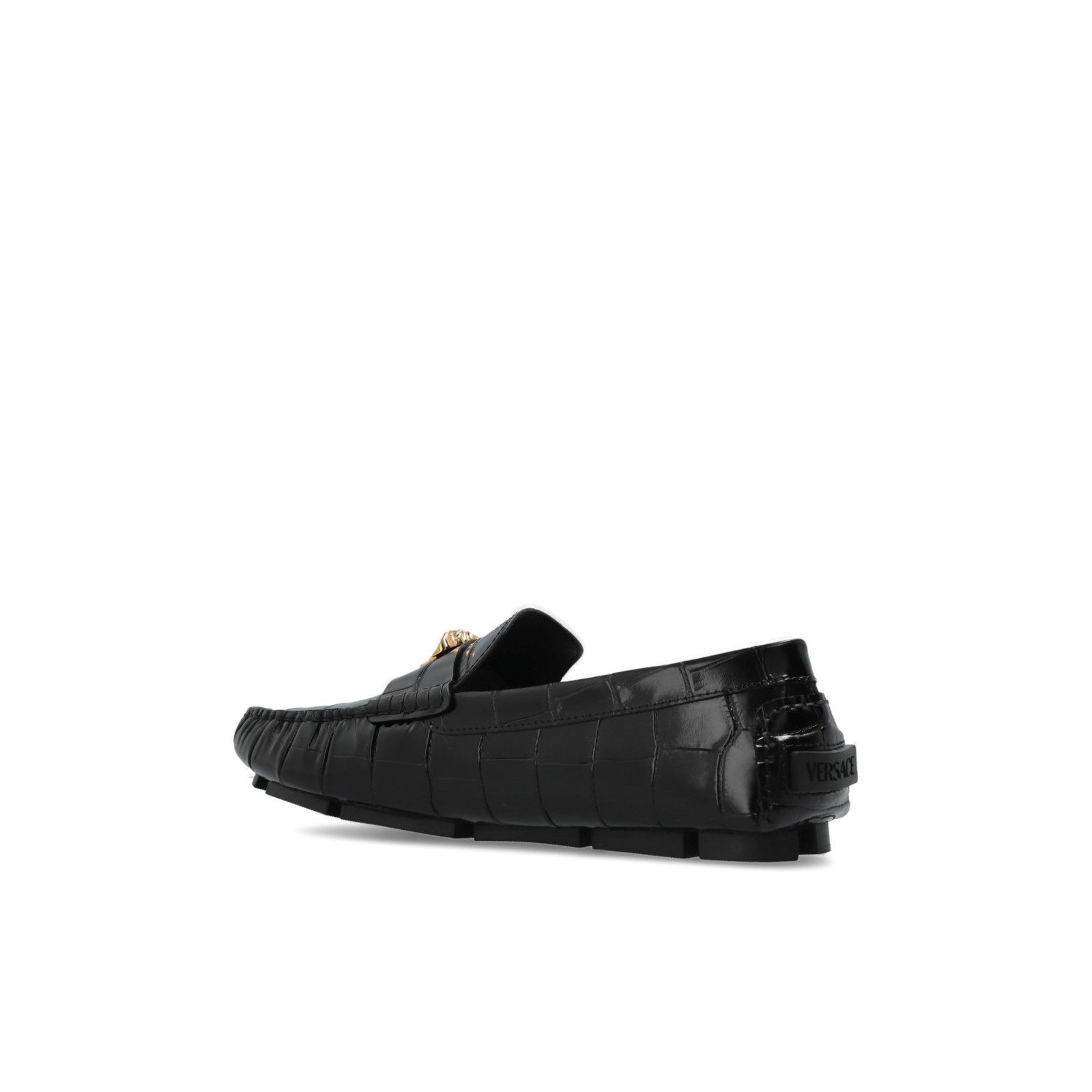 Versace VERSACE Black Drivers Loafers New And Authentic (Men's size: Size US 6 / EU 39 - 3 Thumbnail