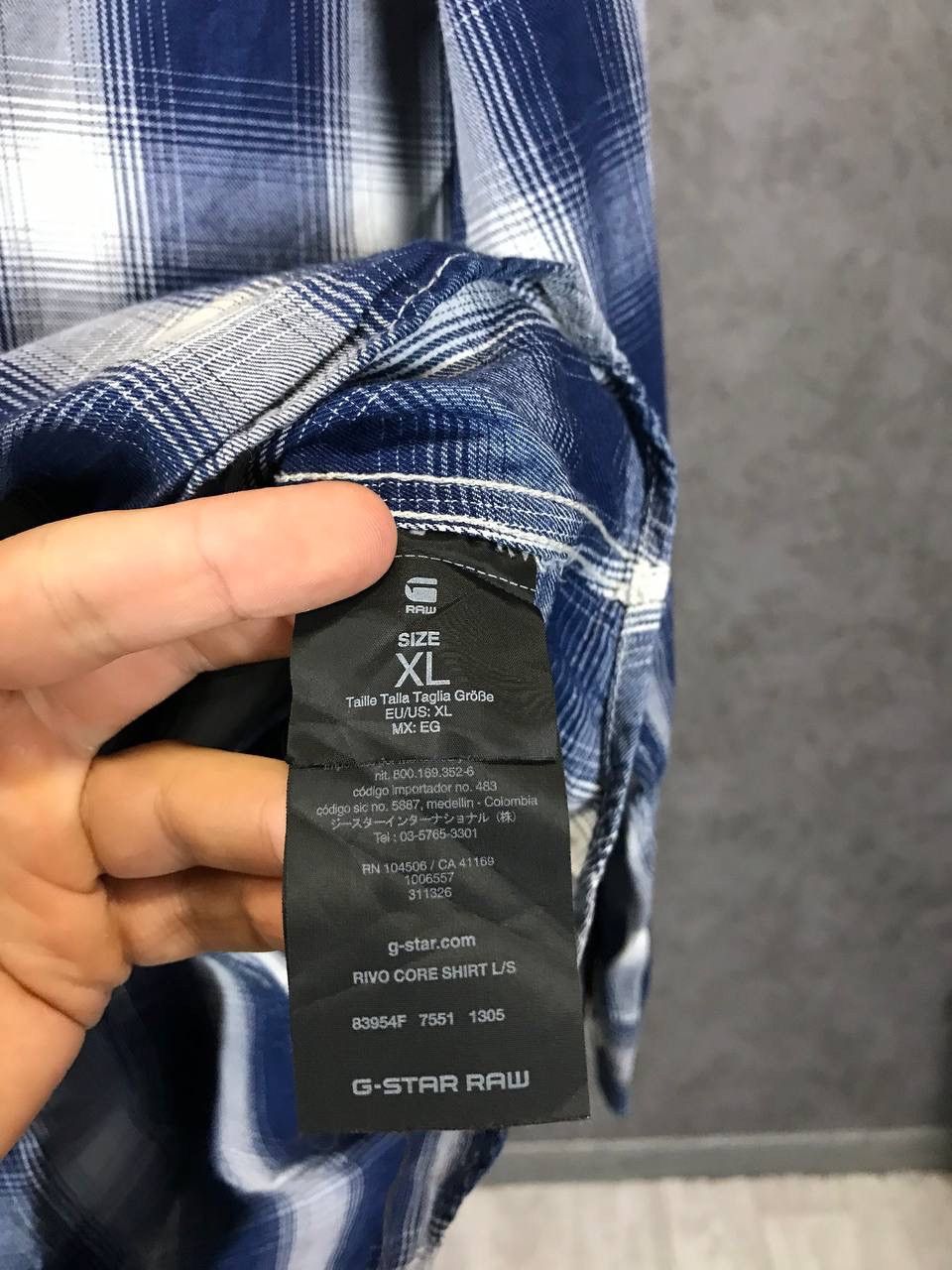 G-Star G Star Raw shirt Size US XL / EU 56 / 4 - 6 Thumbnail