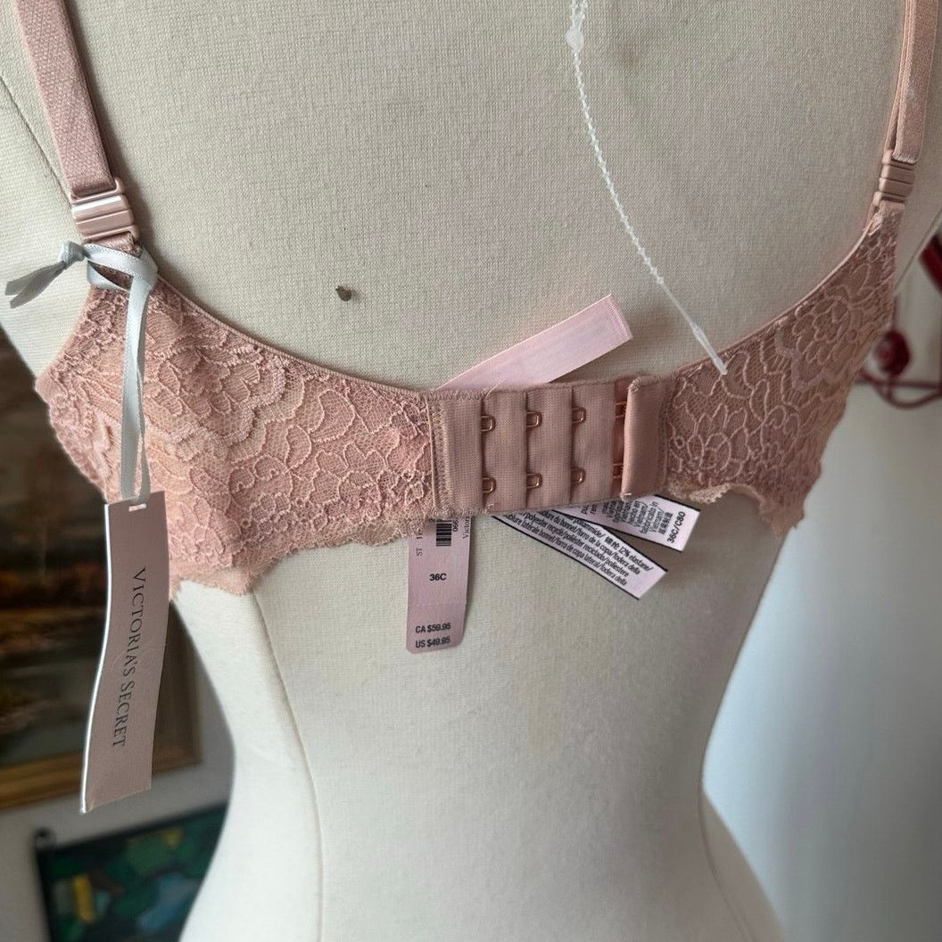 Victoria's Secret victorias secret biege 36C bra with tags Size ONE SIZE - 3 Thumbnail