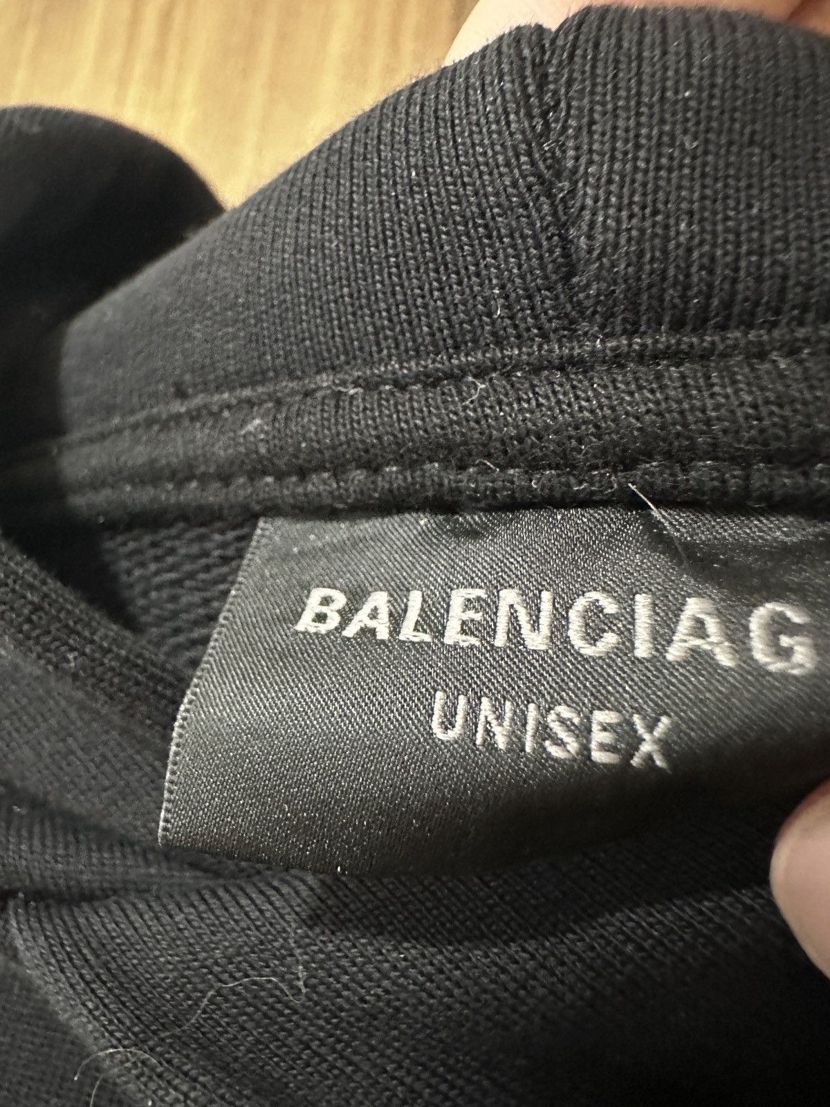Balenciaga Balenciaga Reverse logo hoodie Size US M / EU 48-50 / 2 - 5 Thumbnail