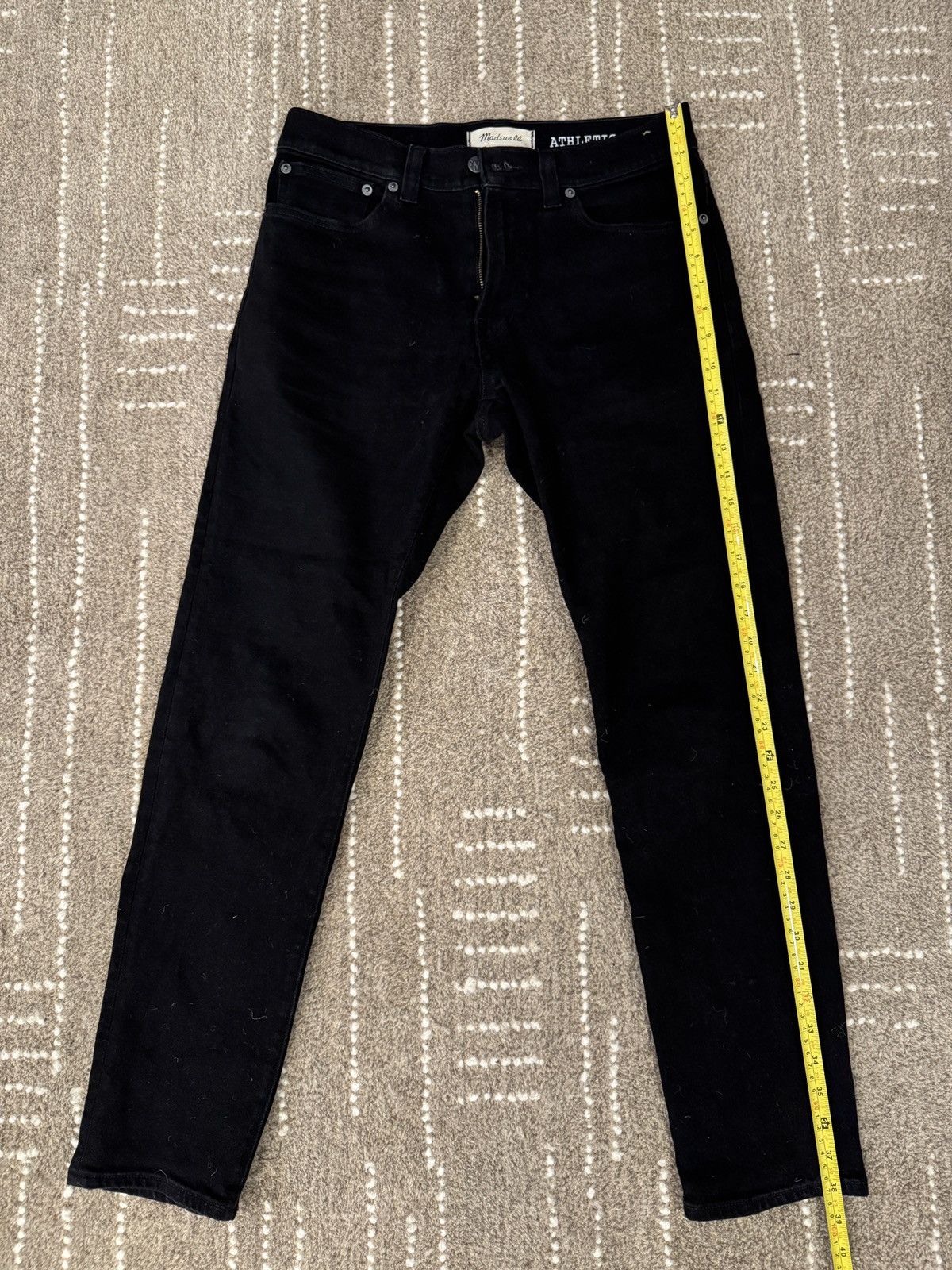 Madewell 🔥Madewell🔥Athletic Slim Denim Jeans 30x30 Size US 30 / EU 46 - 1 Thumbnail