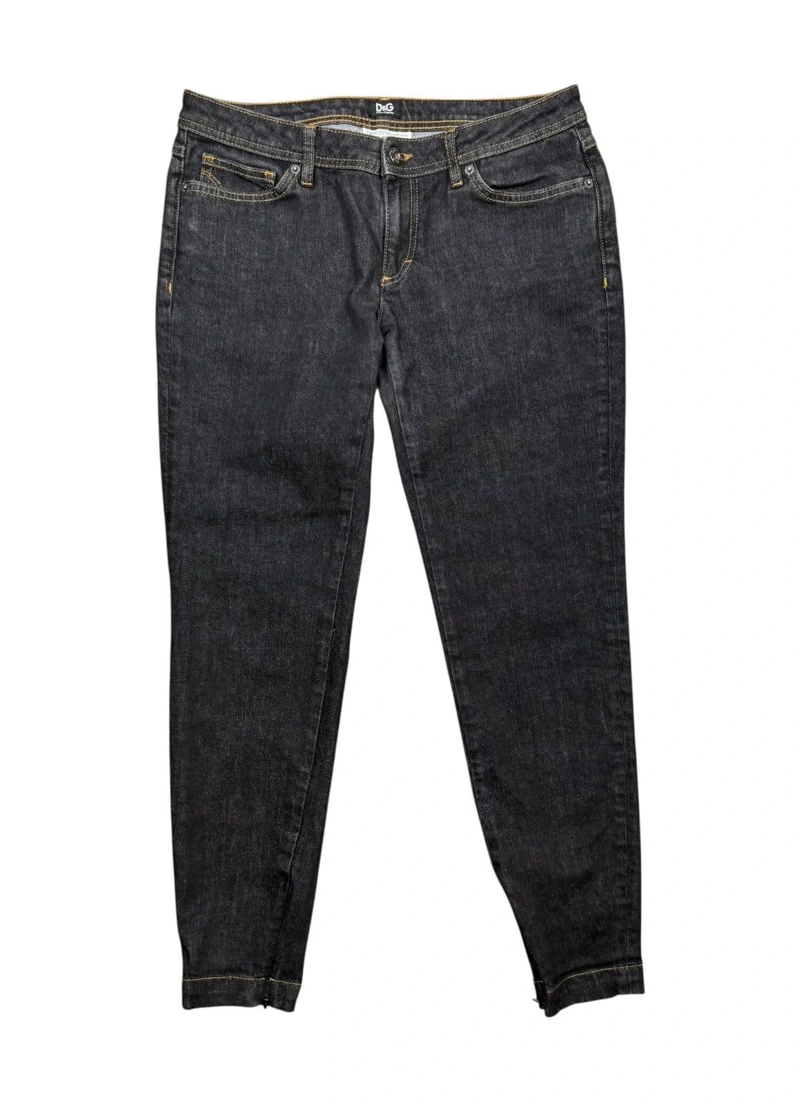 Dolce & Gabbana Dolce & Gabbana Vintage Jeans Ankle Zip Crop size 30 Size 30" / US 8 / IT 44 - 12 Thumbnail