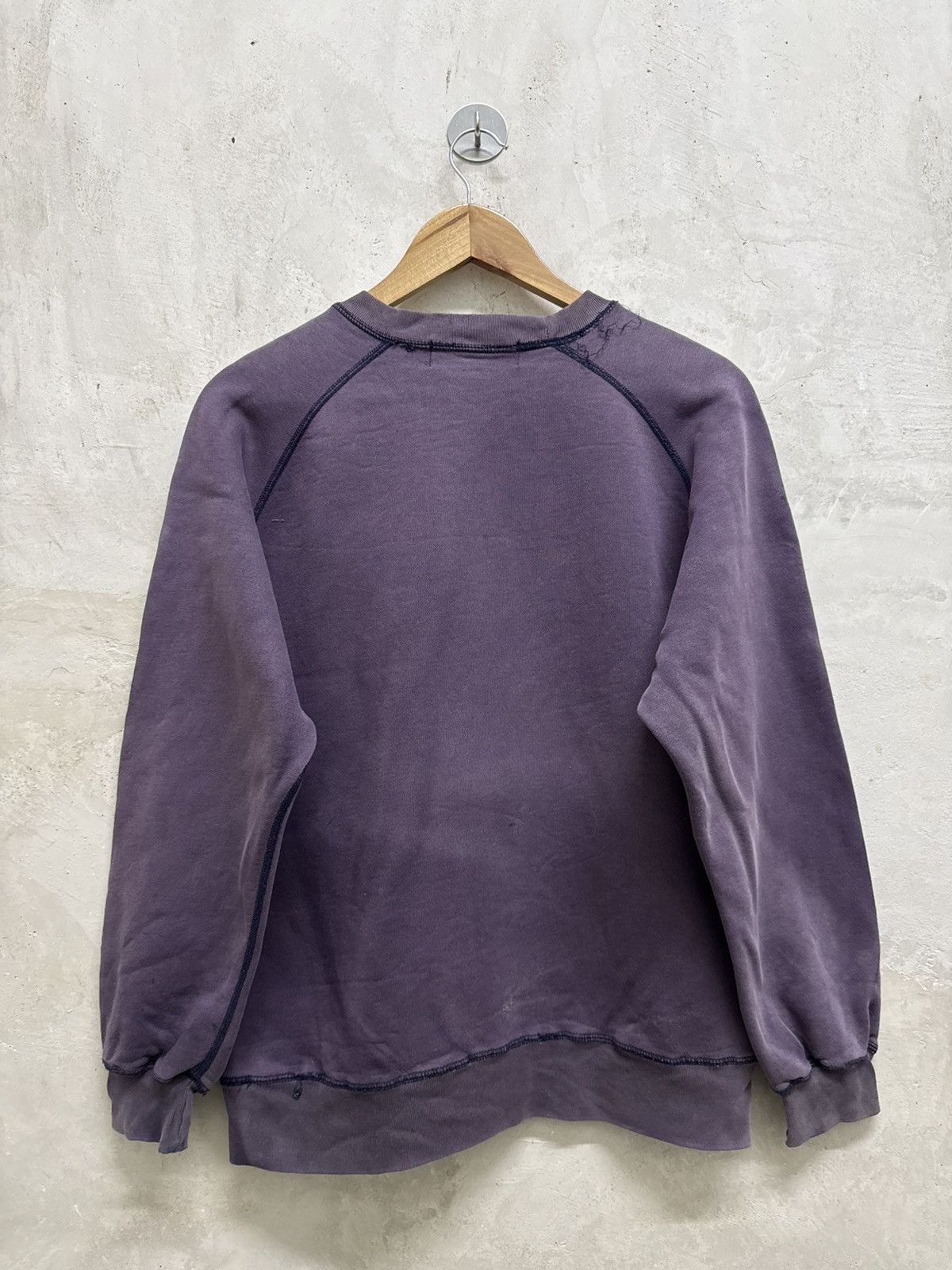 Polo Ralph Lauren Sun Faded Polo Ralph Lauren Small Pony Distressed Crewneck Size US M / EU 48-50 / 2 - 3 Thumbnail