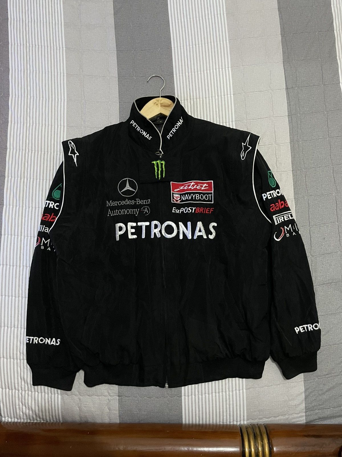 Mercedes-Benz Jacket mercedes Benz vintage Size US XL / EU 56 / 4 - 4 Thumbnail