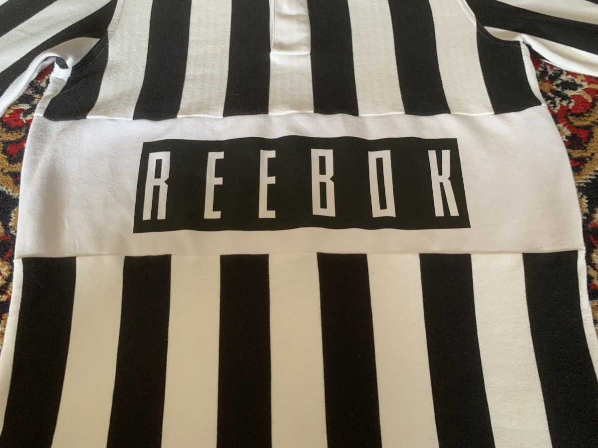 Reebok × Rugby Ralph Lauren × Solid and Striped Reebok Mens Black Vertical Black Long Sleeve Polo Rugby Size US L / EU 52-54 / 3 - 7 Thumbnail