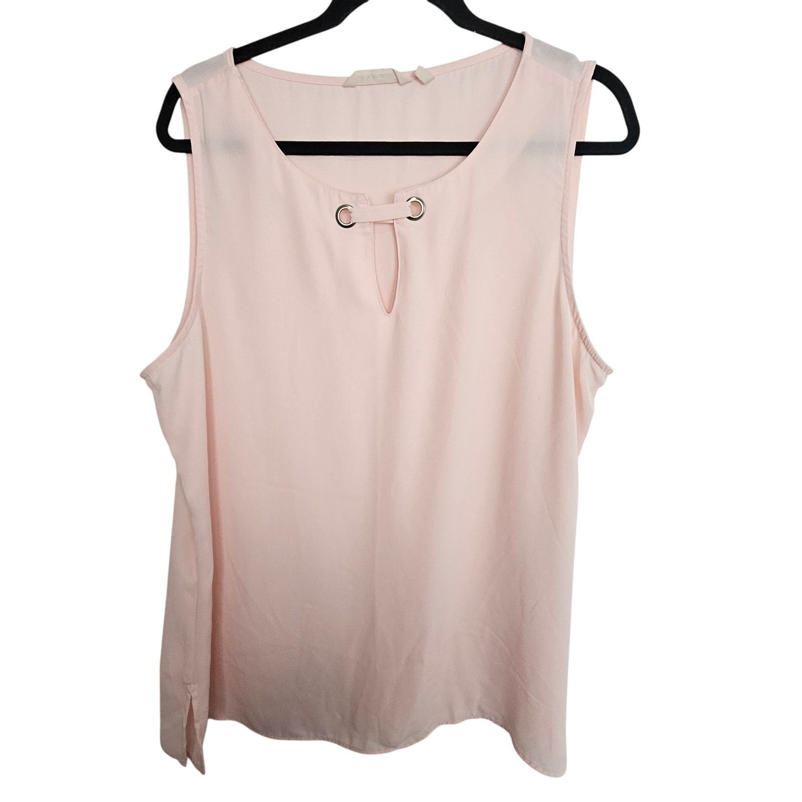 Soft Surroundings Soft Surroundings Keyhole Blouse Sz XL Soft Girl Minimalist Size XL / US 12-14 / IT 48-50 - 1 Thumbnail