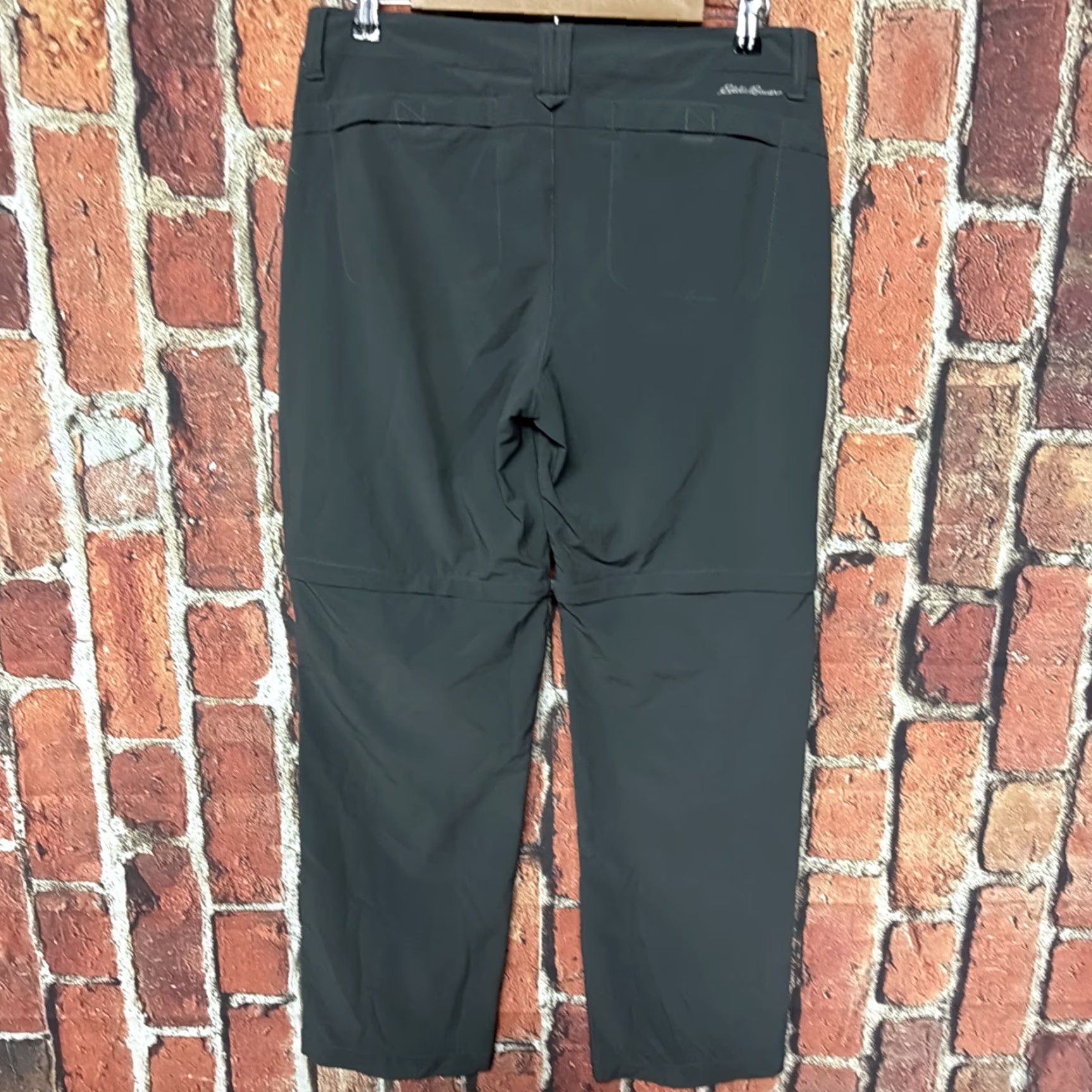 Eddie Bauer Eddie Bauer Pants Womens 10 Gray Nylon Spandex Cargo Hiking Outdoor Quick Dry Size 32" / US 10 / IT 46 - 3 Thumbnail