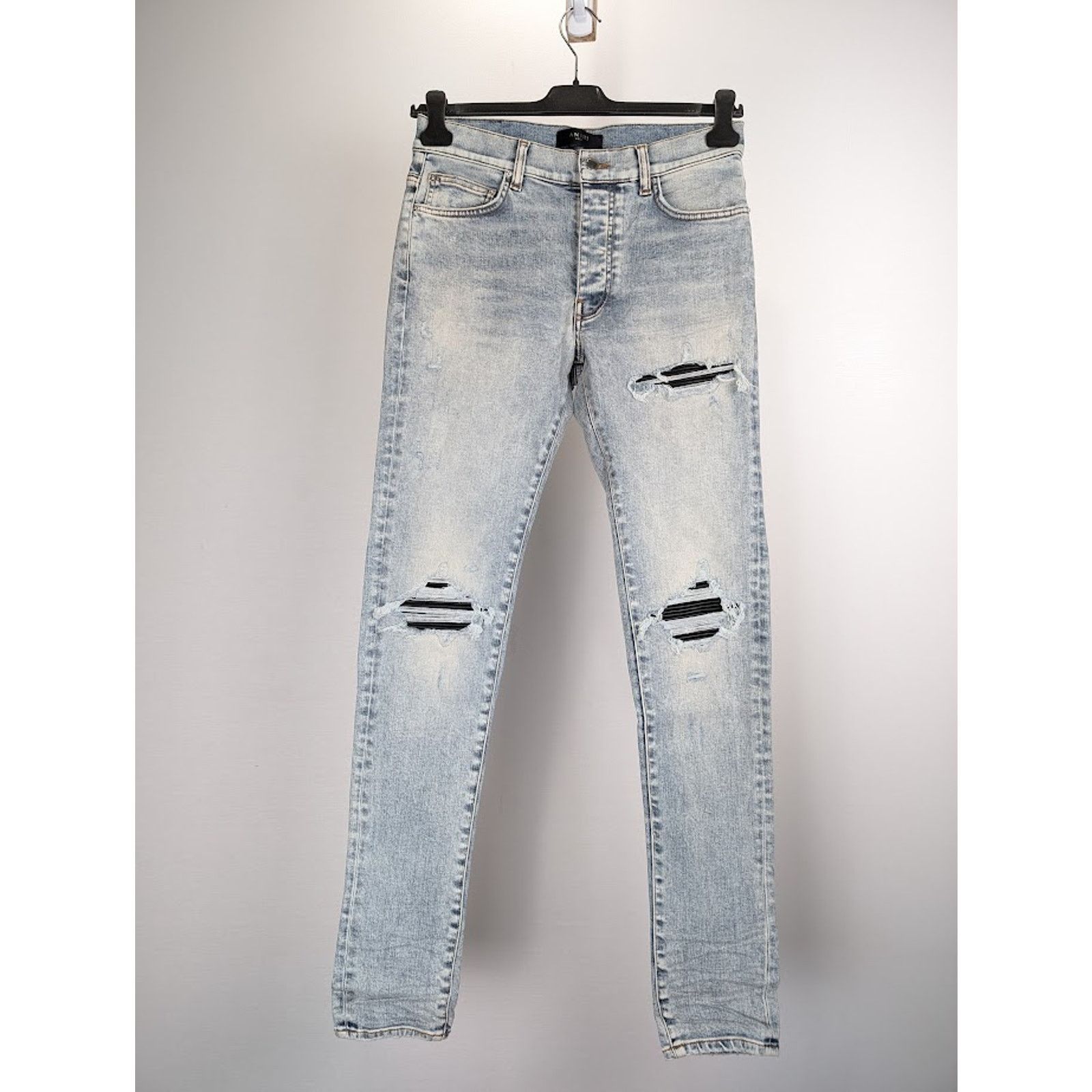 Amiri o1rshd1 MX1 Jeans in Stone Indigo Size US 33 - 1 Thumbnail