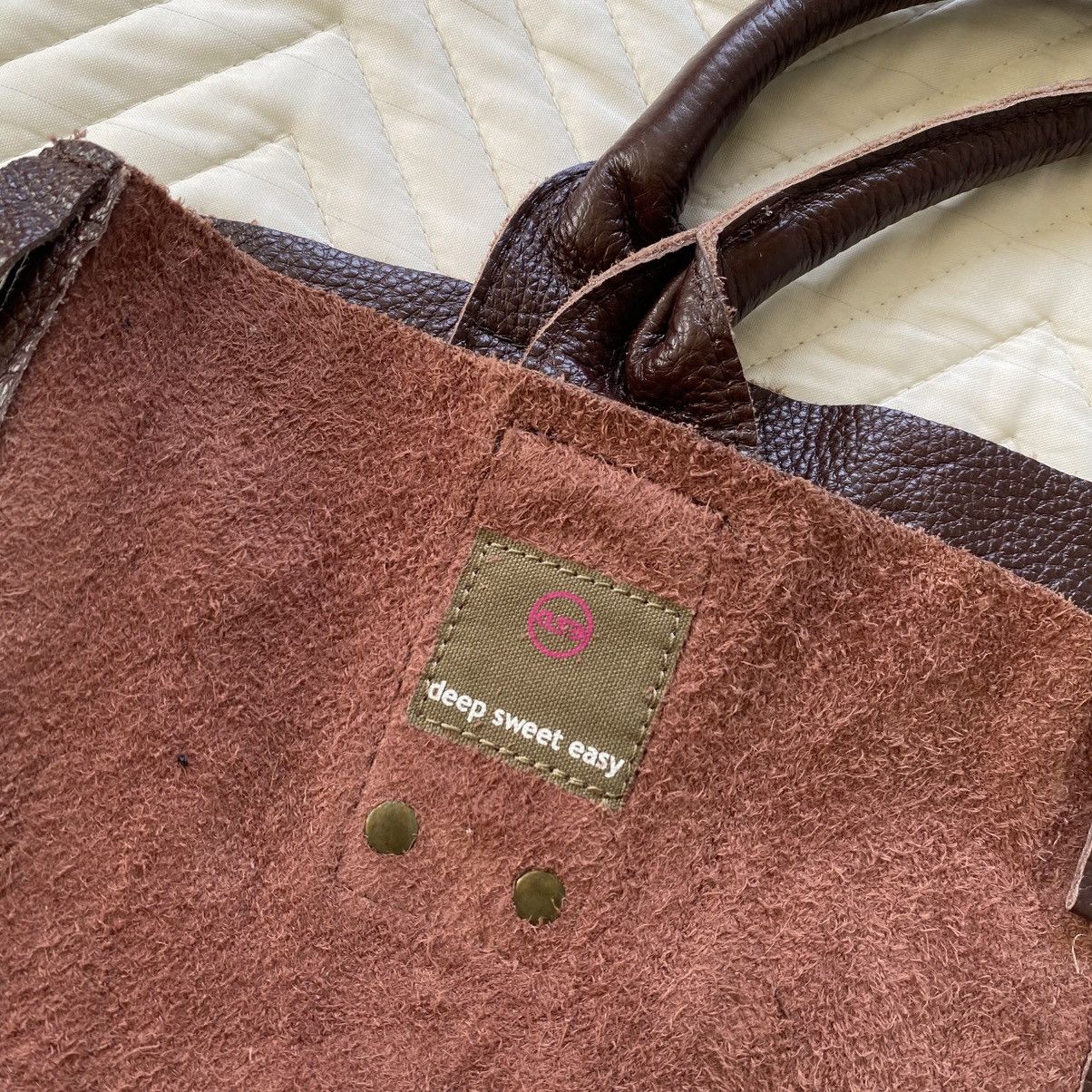 Japanese Brand Custom Made Denim Tote Bag– Vintage Patina Look Size ONE SIZE - 22 Thumbnail
