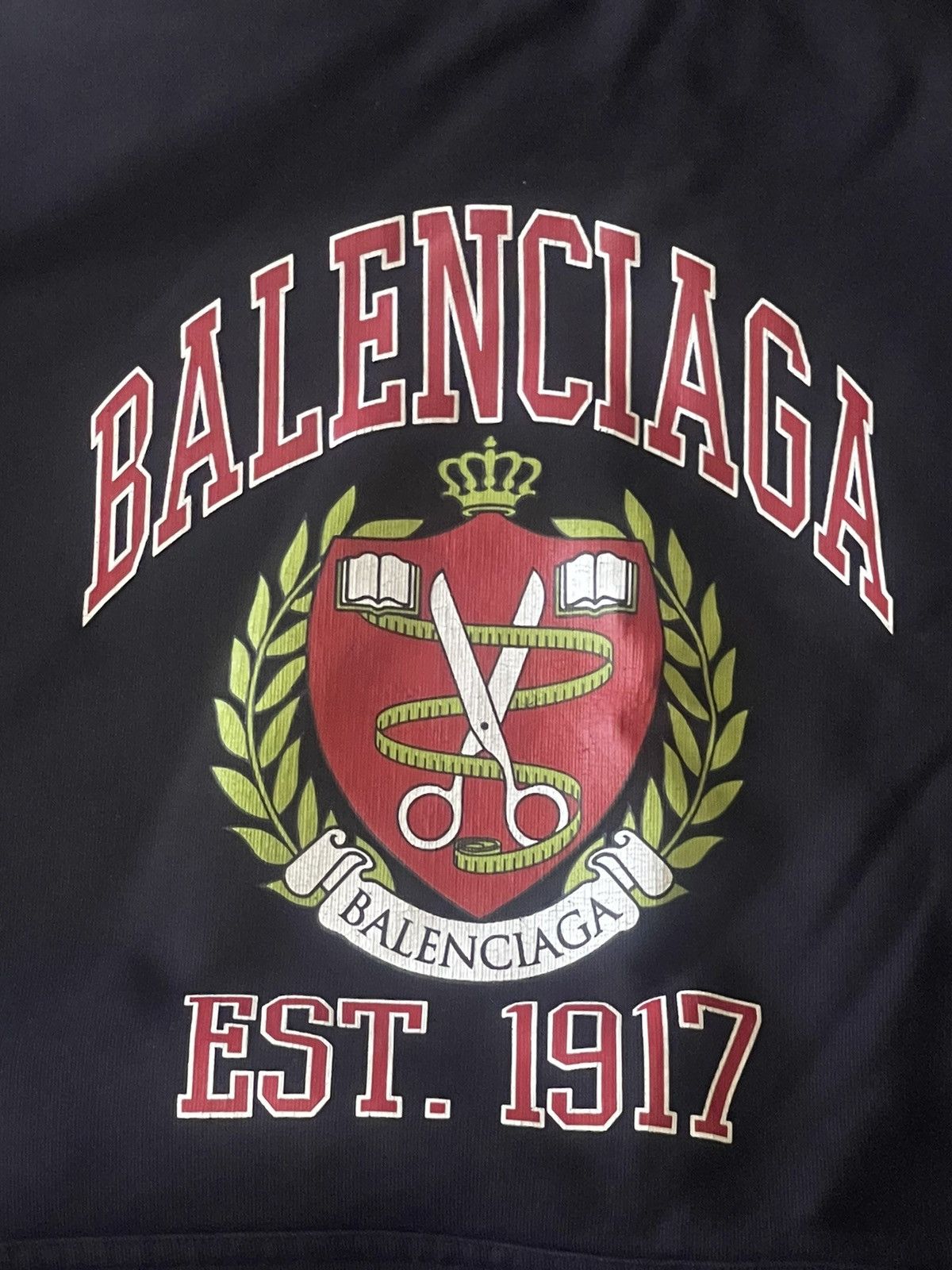 Balenciaga Balenciaga black hoodie size 2 Size US M / EU 48-50 / 2 - 5 Thumbnail