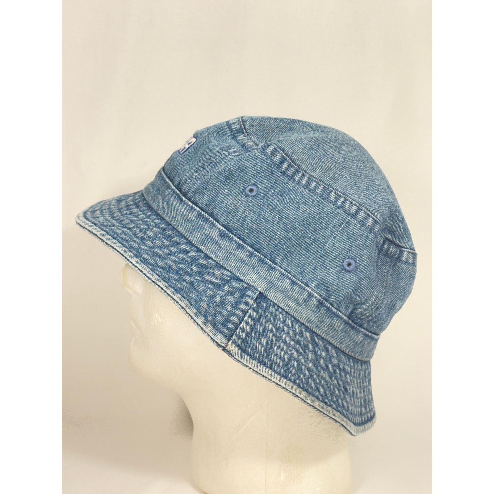 Other Vintage NASCAR Denim Bucket Hat Embroidered Logo Streetwear Size ONE SIZE - 3 Thumbnail