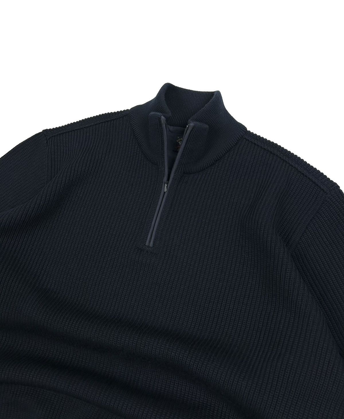 Paul & Shark Vintage Paul & Shark Yachting Wool Knit 1/4 zip Sweater Navy Size US L / EU 52-54 / 3 - 8 Thumbnail