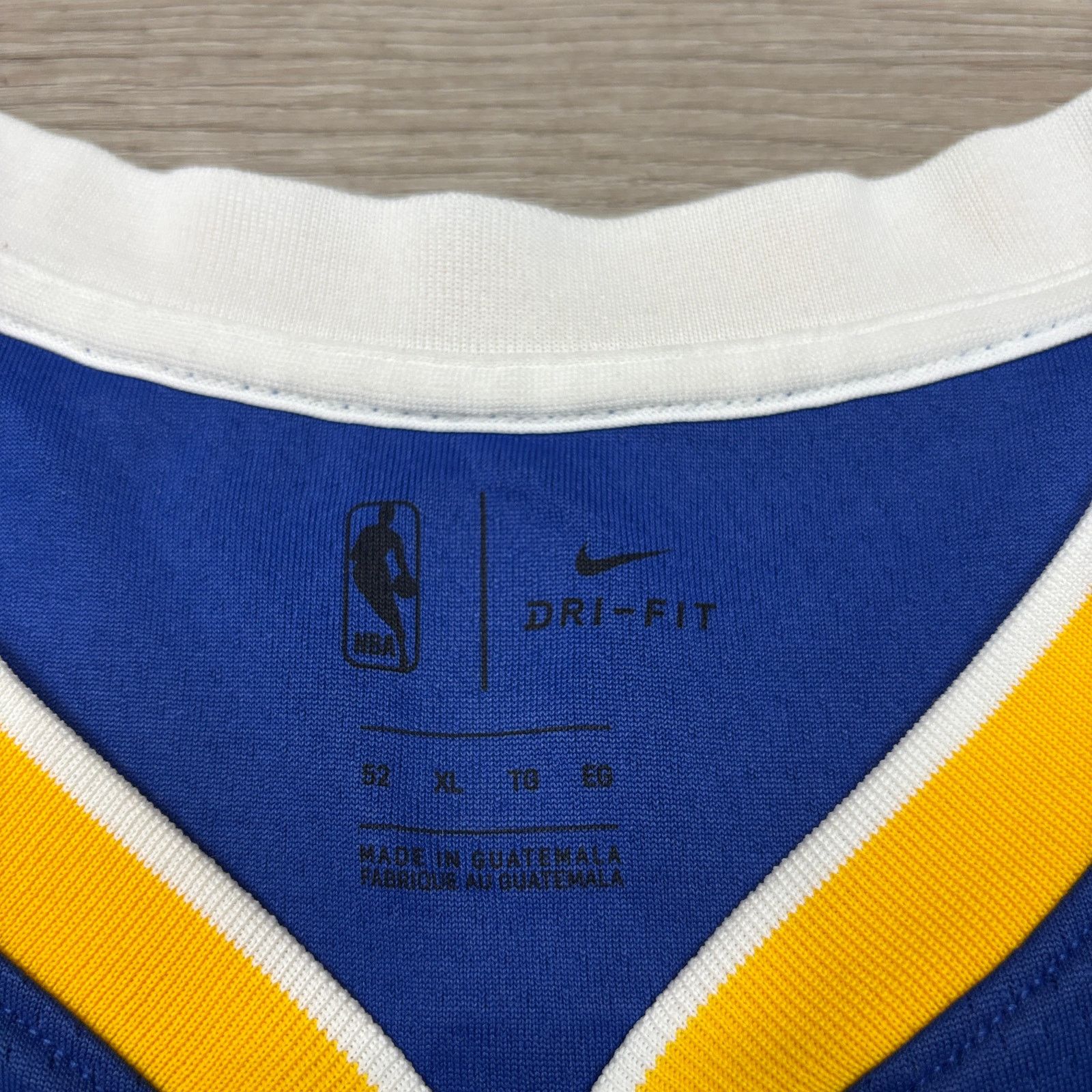 NBA × Nike Golden State Warriors Steph Curry 30 NBA Swingman Jersey 52 Size US XL / EU 56 / 4 - 7 Thumbnail
