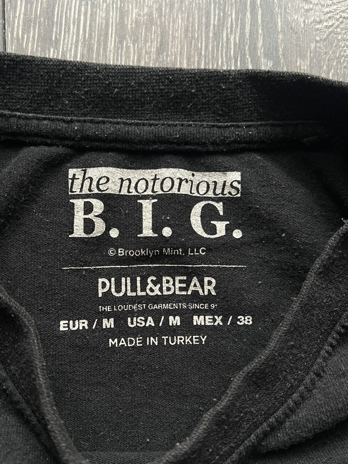 Band Tees The Notorious B.I.G. Madeworn Black Graphic Shirt Large 1336 Size US M / EU 48-50 / 2 - 3 Thumbnail