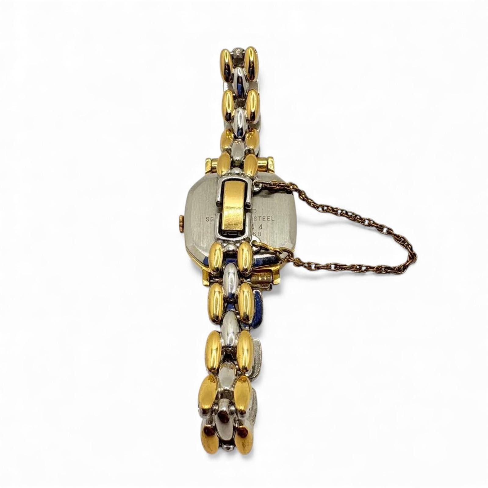 Seiko Seiko - Vintage Quartz Wristwatch Two-Tone Gold and Silver Size ONE SIZE - 8 Thumbnail