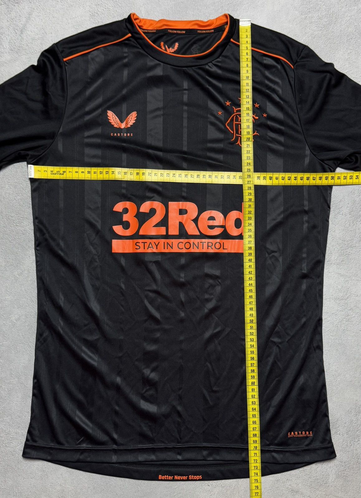 Castore Glasgow Rangers 2020 2021 Third Shirt Soccer Jersey Castore Size US M / EU 48-50 / 2 - 15 Thumbnail