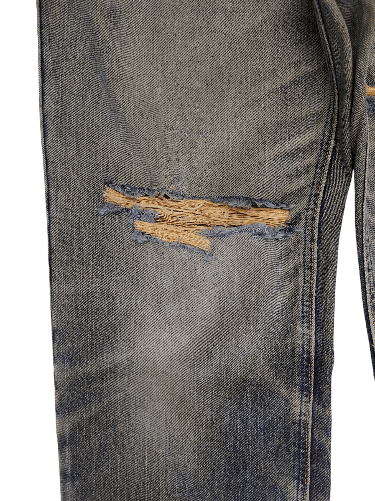 Kapital Vintage Japanese Edwin Distress Denim Jeans Kapital Style Size US 35 - 8 Thumbnail