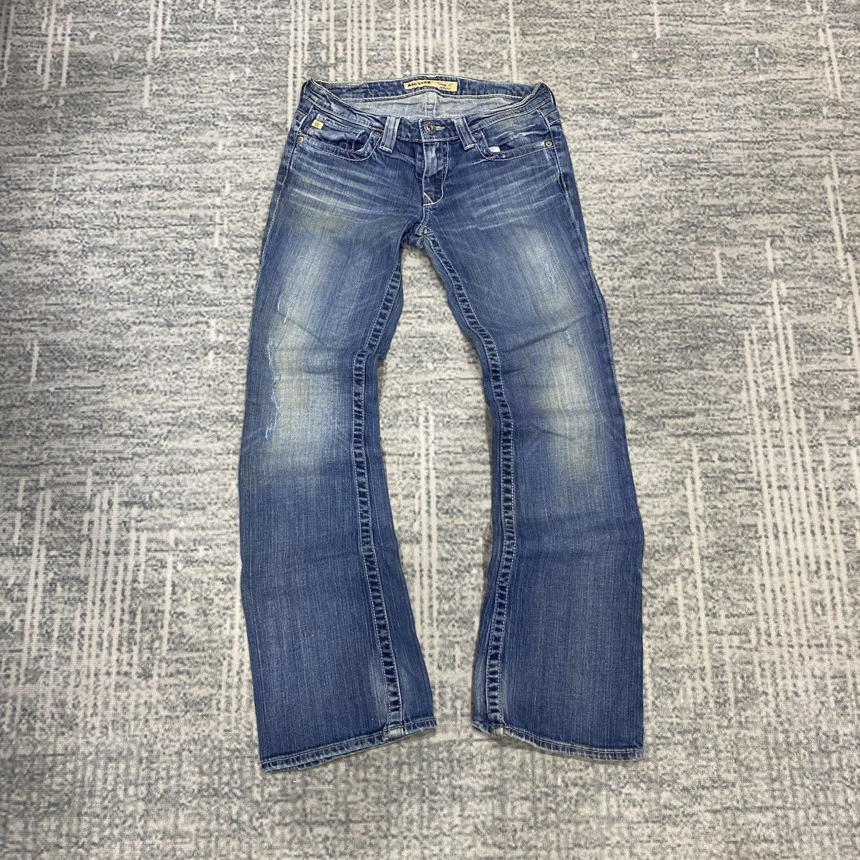 Japanese Brand × Vintage Flare 🔥 Big Star Washed Jeans Punk like Hysteric LGB 90s Size US 30 / EU 46 - 1 Thumbnail