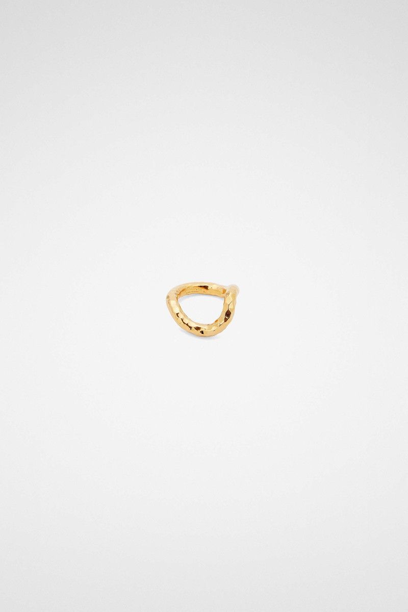 Jil Sander o1loc1c0426 Size:OS/Ring in Golden Size ONE SIZE - 1 Thumbnail