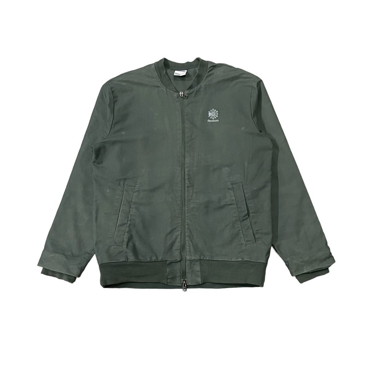 Reebok Vintage Reebok Zipper Bomber Light Jacket Size US M / EU 48-50 / 2 - 1 Thumbnail