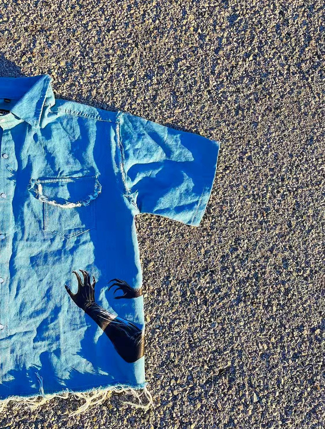 Other Denim short sleeve shirt Size US XXL / EU 58 / 5 - 7 Thumbnail