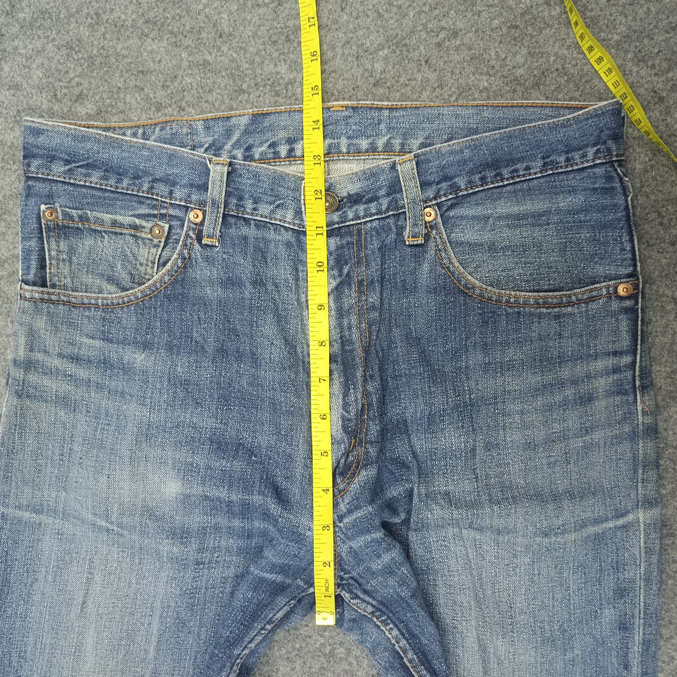 Japanese Brand 💥Vintage Levis 502 Distressed Denim Kurt Cobain Style Size US 34 / EU 50 - 6 Thumbnail