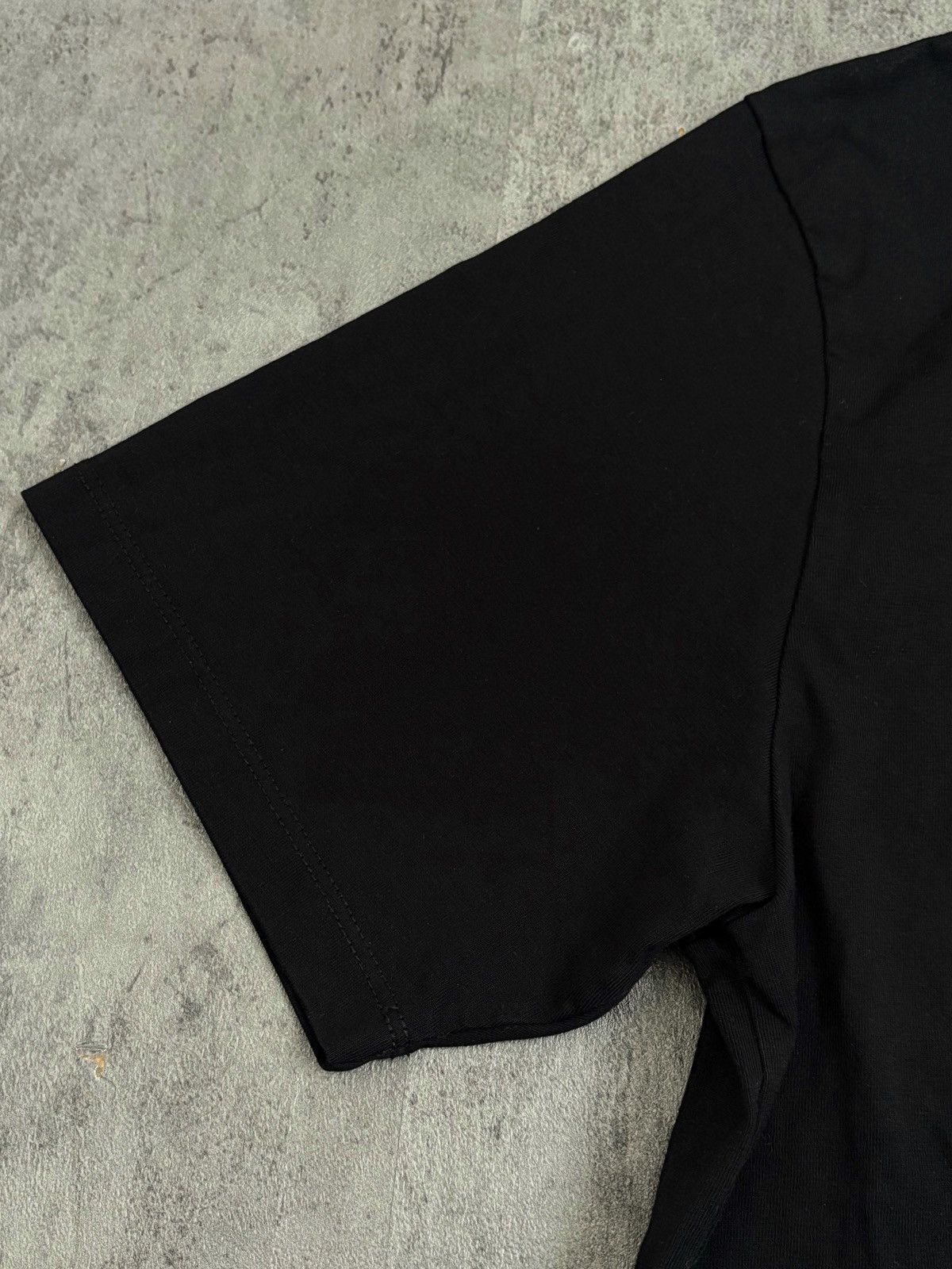 The Kooples The Kooples Flames Logo Print Total Black T-shirt Size US XL / EU 56 / 4 - 7 Thumbnail