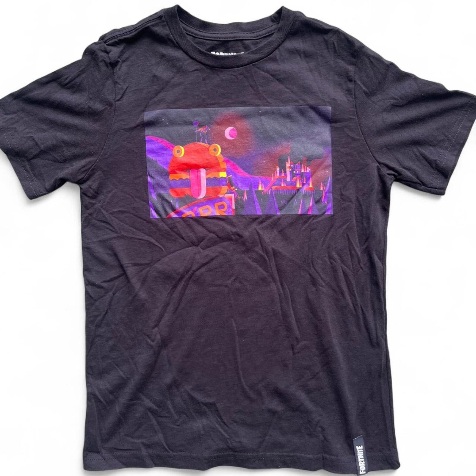 Other Fortnite Durr Burger Night Graphic T-Shirt Size US XXS / EU 40 - 1 Thumbnail