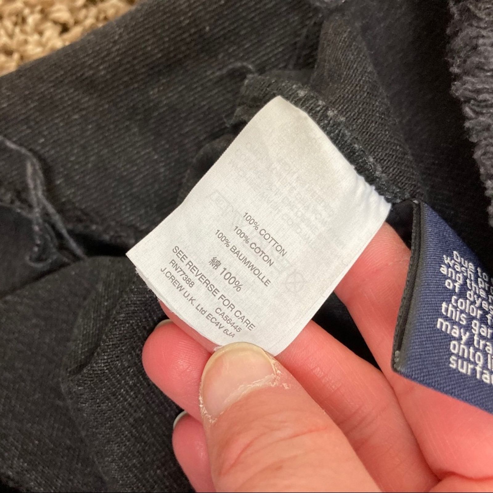 Madewell Madewell Black Denim Lunar Wash Mini Skirt Sz 25 Size 25" / US 0 / IT 36 - 4 Thumbnail