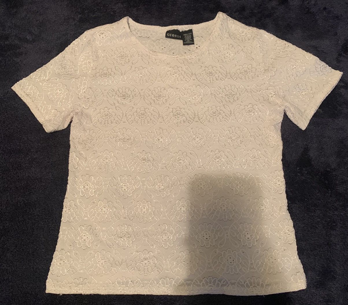George × Vintage George Embroidered Shirt Y2K Fashion Streetwear Angelic Size US S / EU 44-46 / 1 - 1 Thumbnail