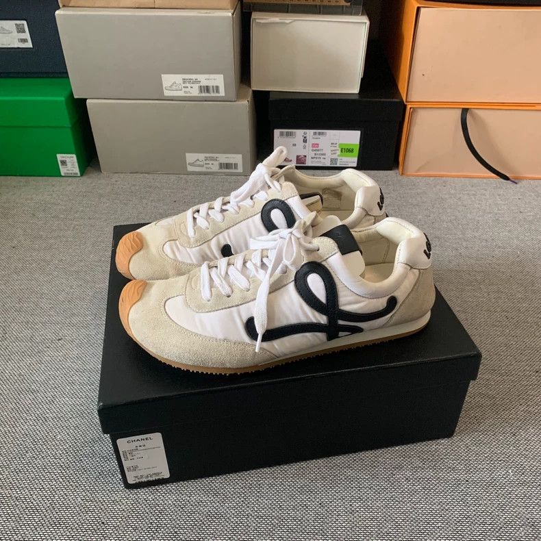 Loewe LOEWE Ballet Runner 2.0 Pure White Sportswear Size US 8.5 / IT 38.5 - 1 Thumbnail
