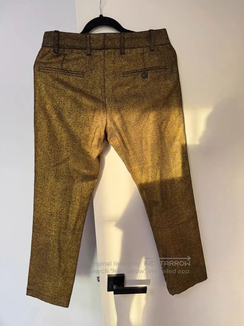 Ann Demeulemeester Ann Demuelemeester Gold Shimmer Pants XS. Size US 26 / EU 42 - 4 Thumbnail