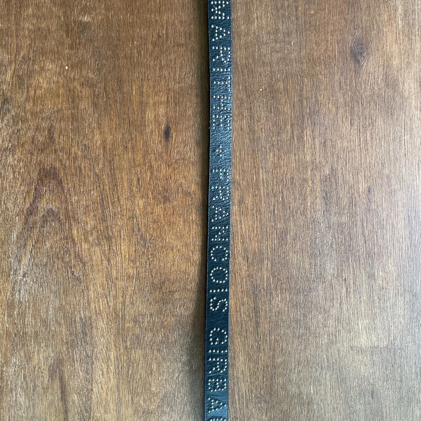 Marithe + Francois Girbaud Le Jean De MARITHE+FRANCOIS GIRBAUD 100% Leather Belt Size ONE SIZE - 5 Thumbnail