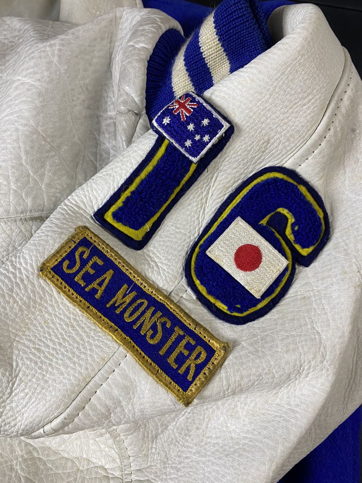 JH Design 💥Vintage Varsity Letterman Life Guard Embroidered Pacth Size US M / EU 48-50 / 2 - 14 Thumbnail