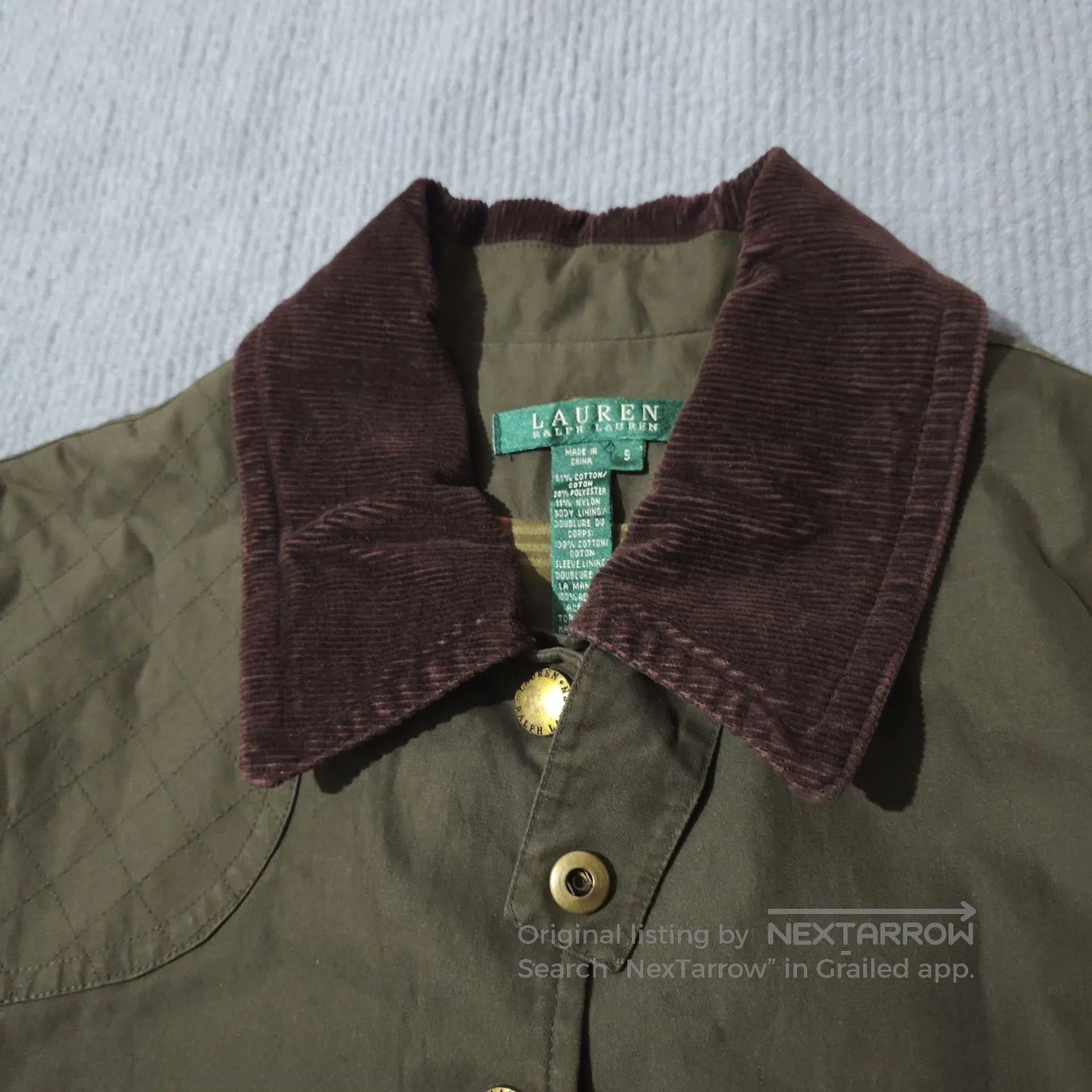 Polo Ralph Lauren Ralph Lauren Vintage Waxed Jacket. Size US M / EU 48-50 / 2 - 4 Thumbnail