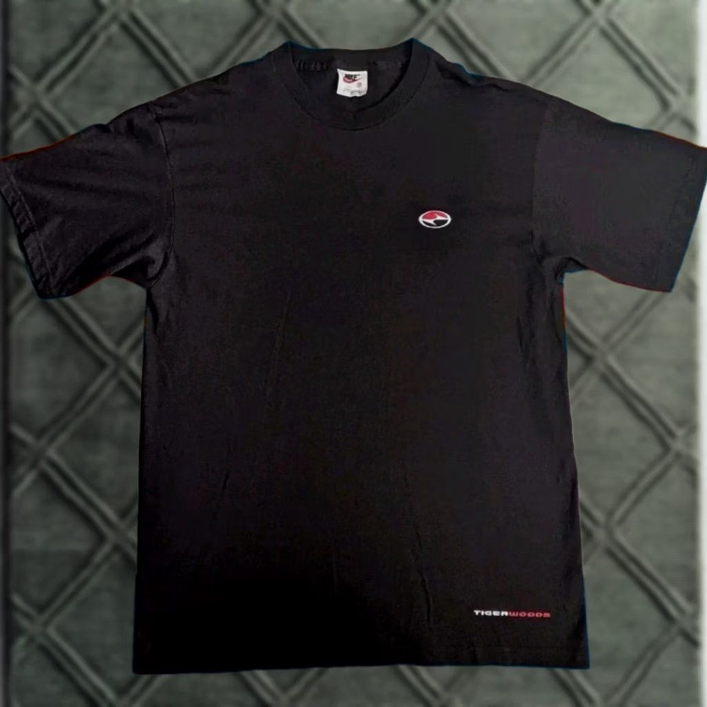 Nike VINTAGE Nike Tiger Woods Shirt USA Embroidered Golf PGA Black Medium Size US M / EU 48-50 / 2 - 1 Thumbnail