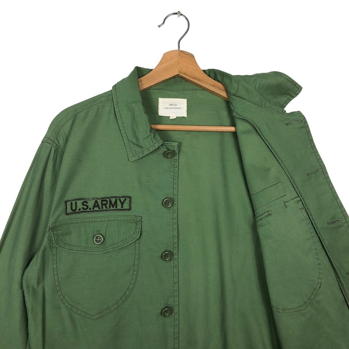 🔥90s Military Inspector Chore Jacket Pocket Corisco General