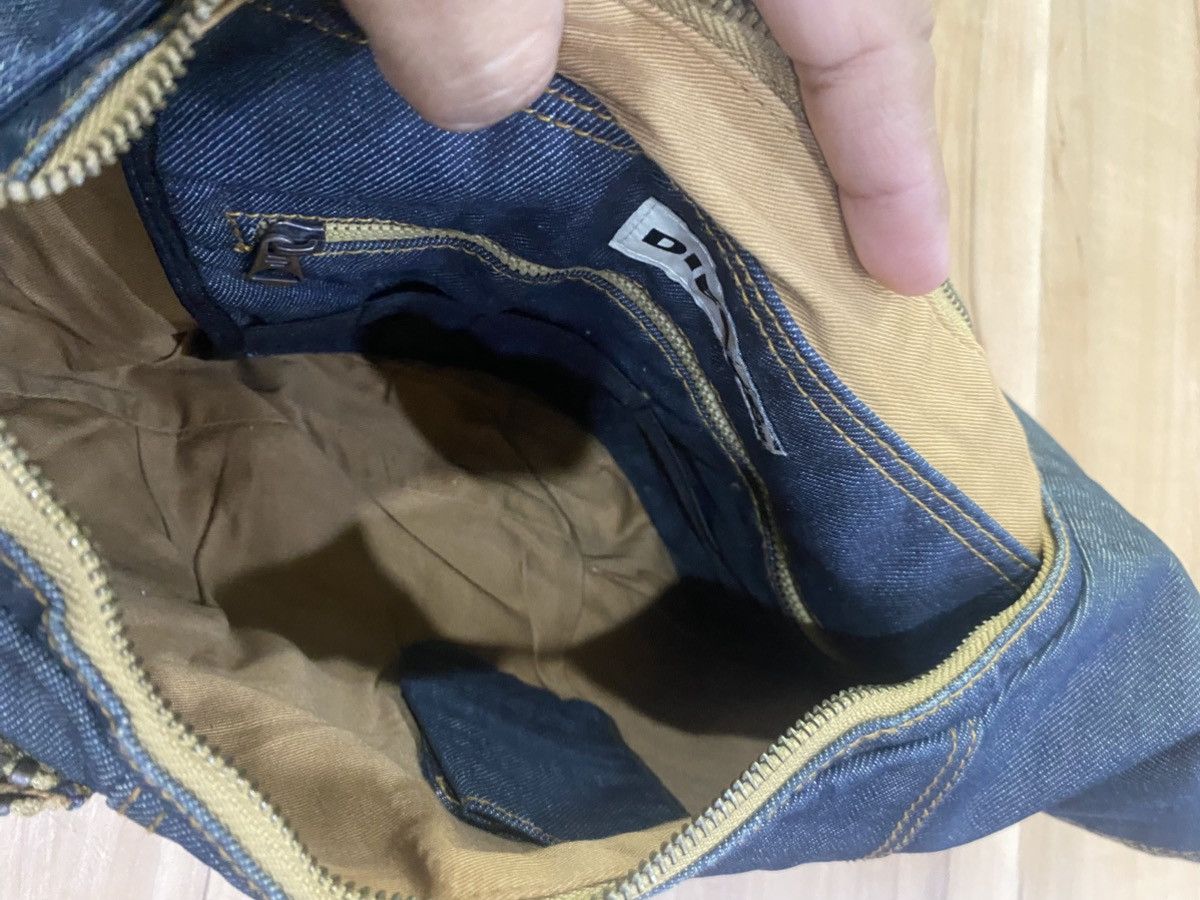 Designer × Diesel Vintage Diesel denim crossbody jeans bag Size ONE SIZE - 8 Thumbnail
