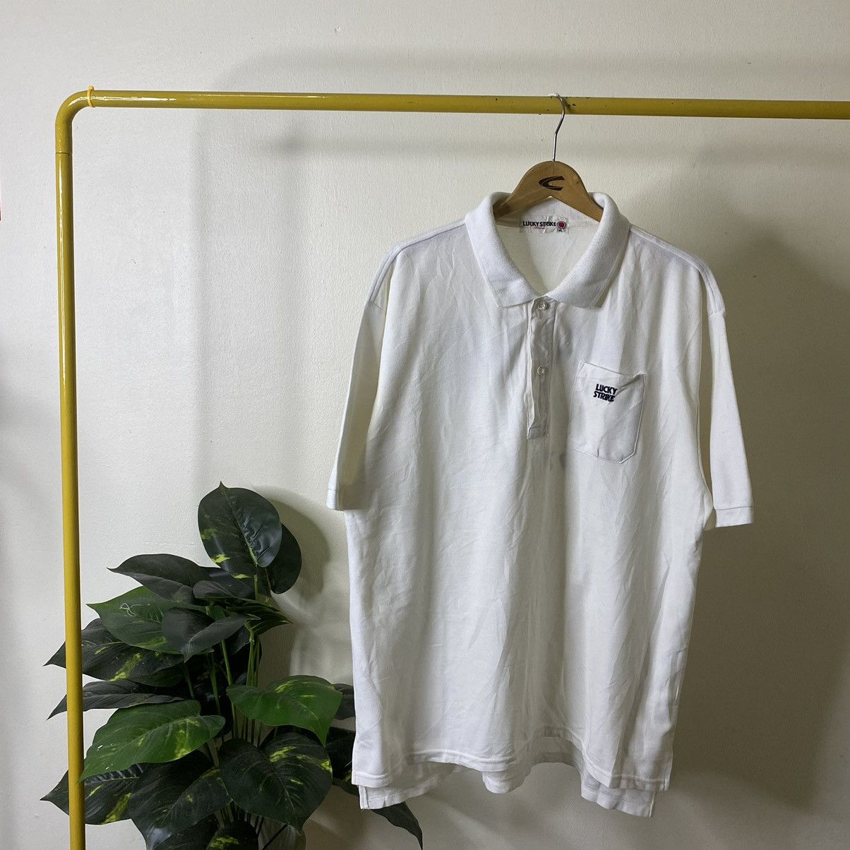 Vintage Vintage Lucky Strike Racing x Daido Osaka Club Racing Polo T Size US XL / EU 56 / 4 - 6 Thumbnail