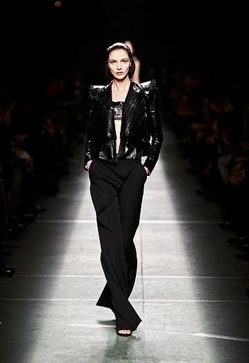 Givenchy Givenchy FW2009 Asymmetric Overlay Tailored Trousers Size 26" / US 2 / IT 38 - 1 Thumbnail