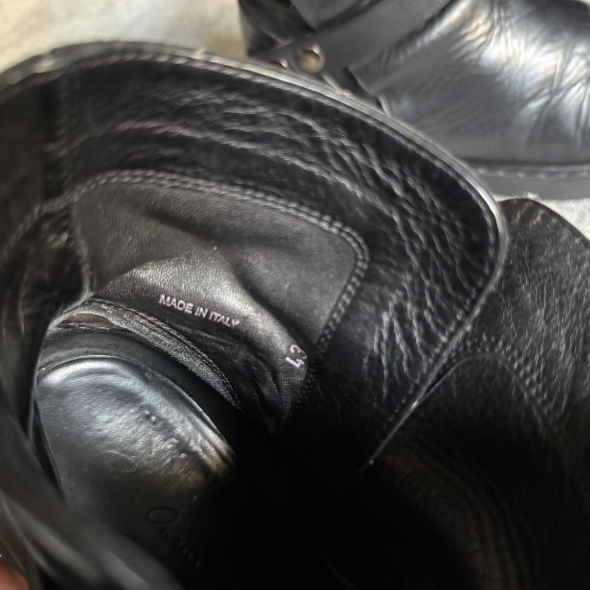 Rick Owens AW10 Rick Owens Mainline Snap Button Leather Boots Size US 10.5 / EU 43-44 - 6 Thumbnail
