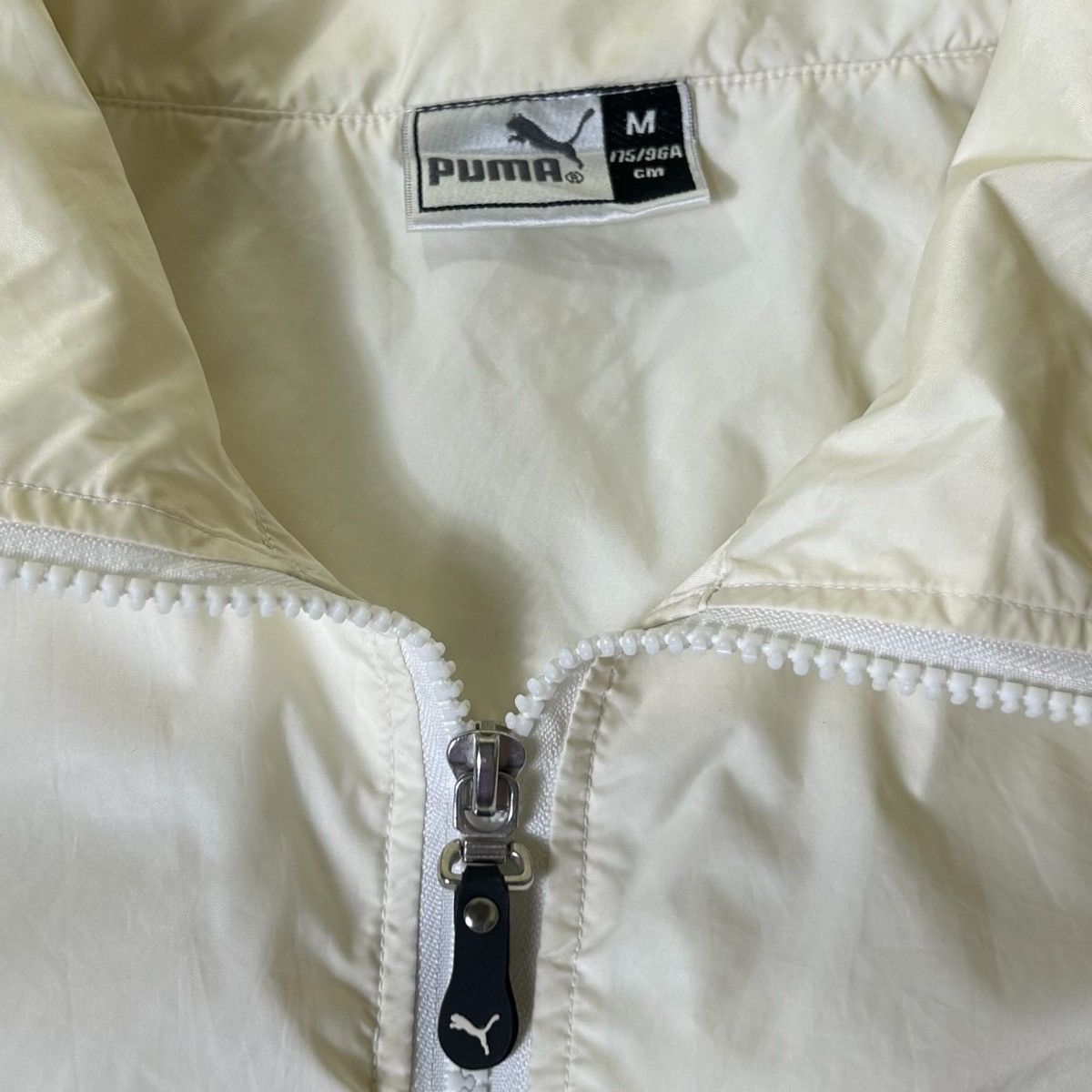 Puma Vintage Puma Logo Windbreaker Jacket Size US XL / EU 56 / 4 - 4 Thumbnail