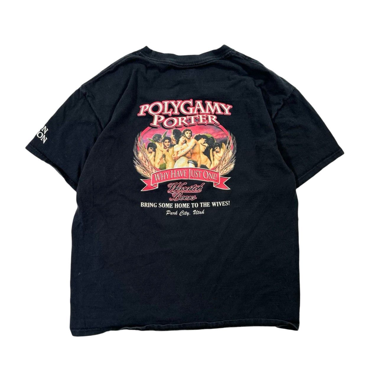Vintage Vintage 00s I've Tried Polygamy Graphic Parody T Shirt Size US M / EU 48-50 / 2 - 4 Thumbnail