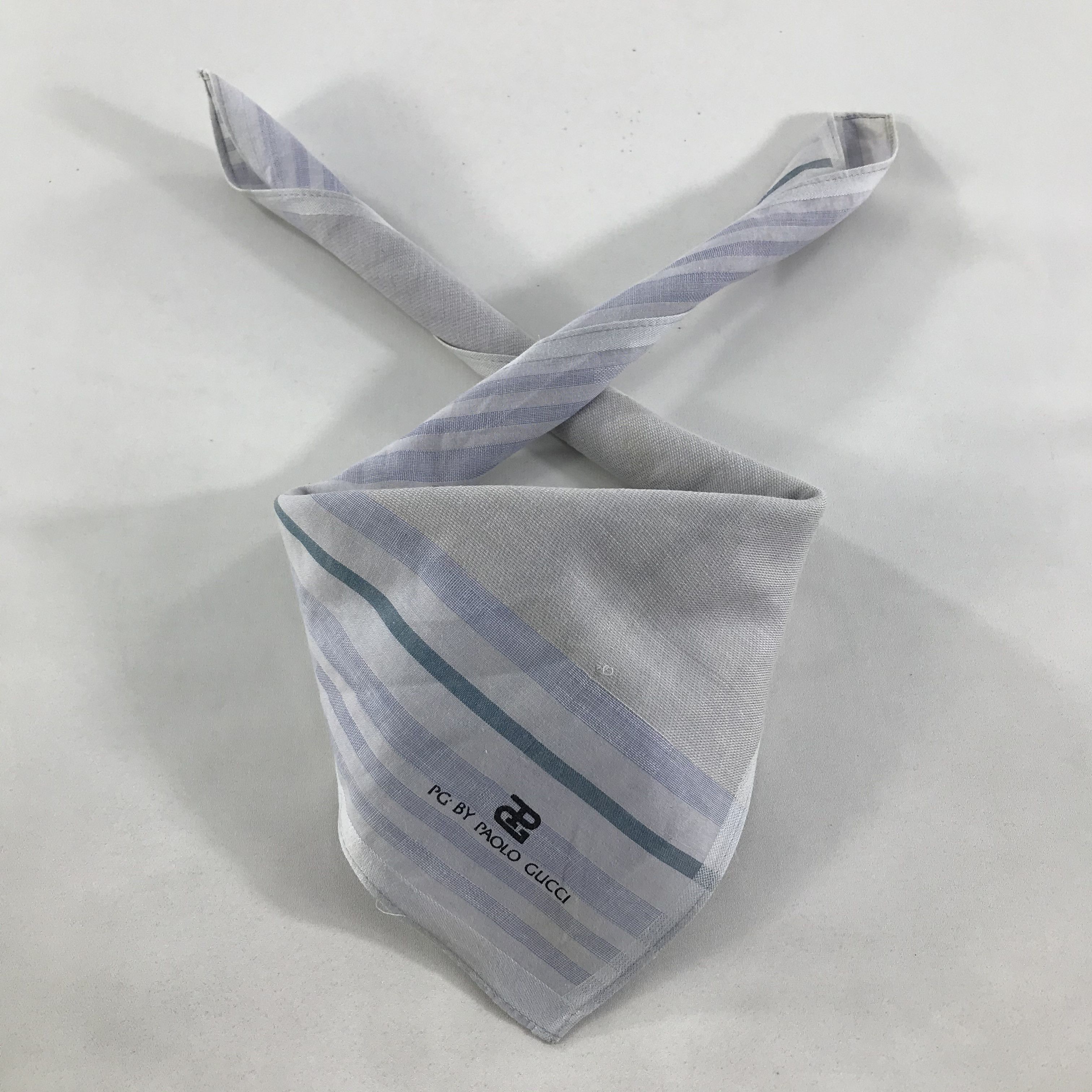 Paolo Gucci × Vintage Paolo Gucci Bandana / Handkerchief / Neckerchief - S1741 Size ONE SIZE - 3 Thumbnail