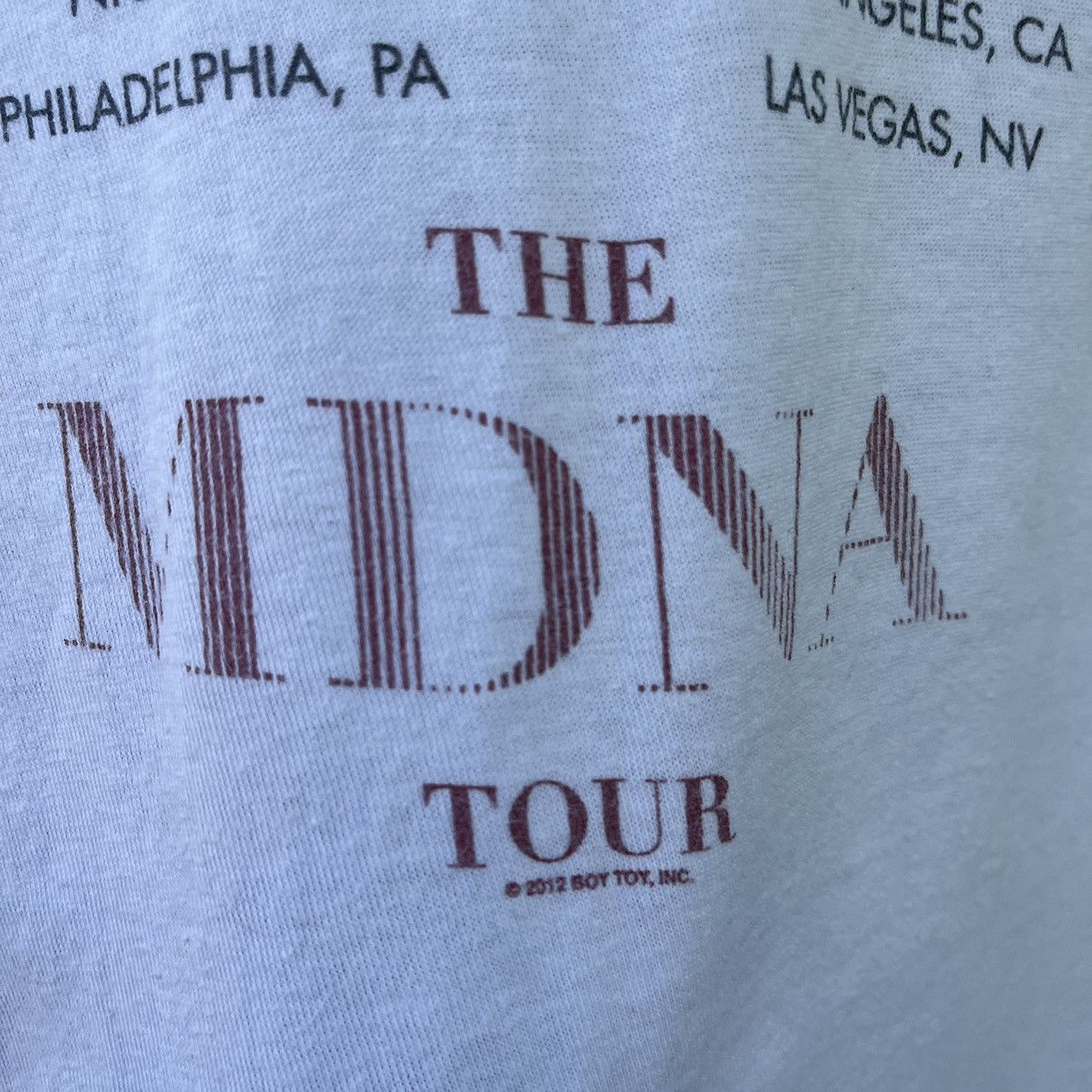Band Tees Thrashed Vintage Madonna Band Tee Size US M / EU 48-50 / 2 - 5 Thumbnail