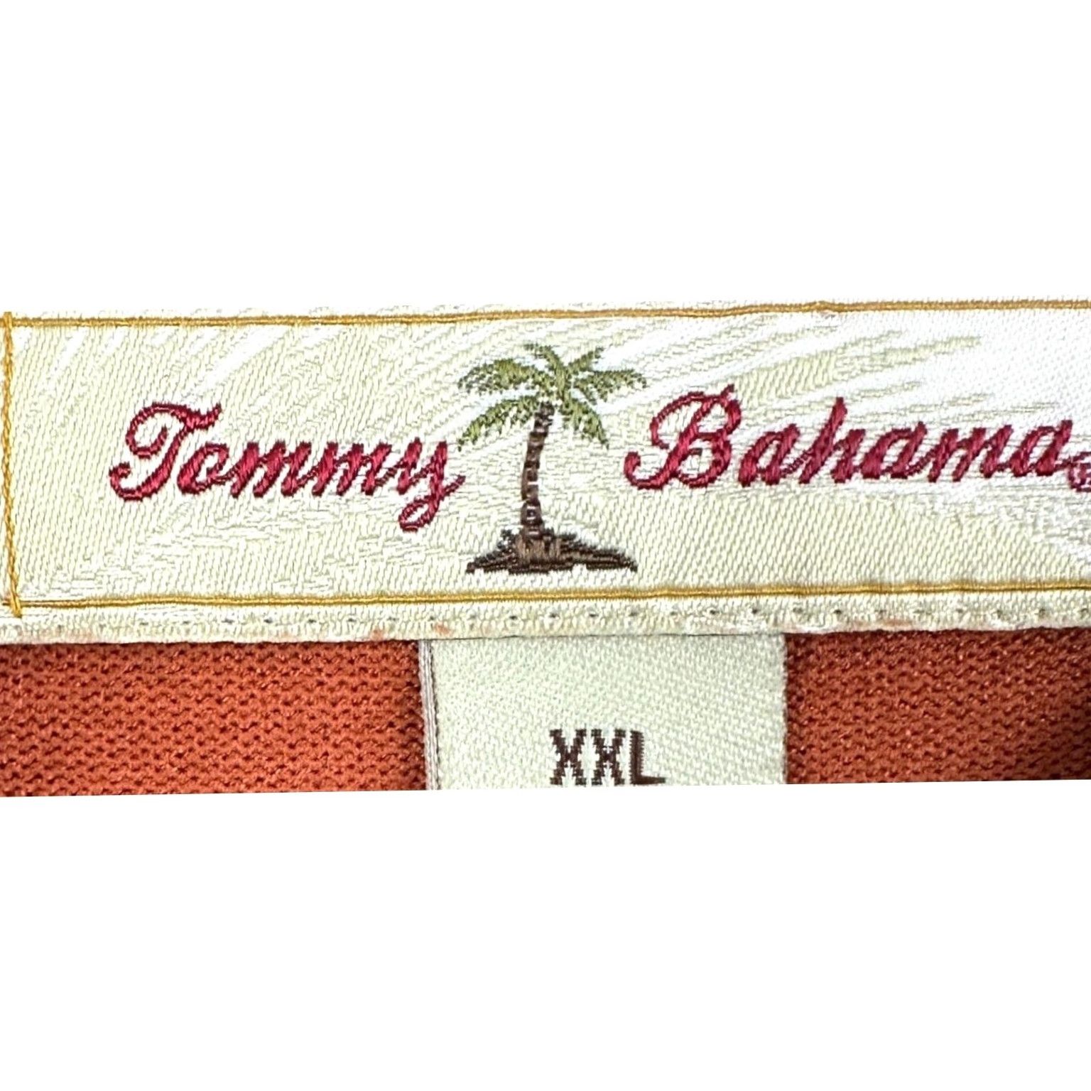 Tommy Bahama Tommy Bahama Silk Nylon Blend Sweater Polo Mens 2XL Orange Long Sleeve Outdoor Pullover Size US XXL / EU 58 / 5 - 5 Thumbnail