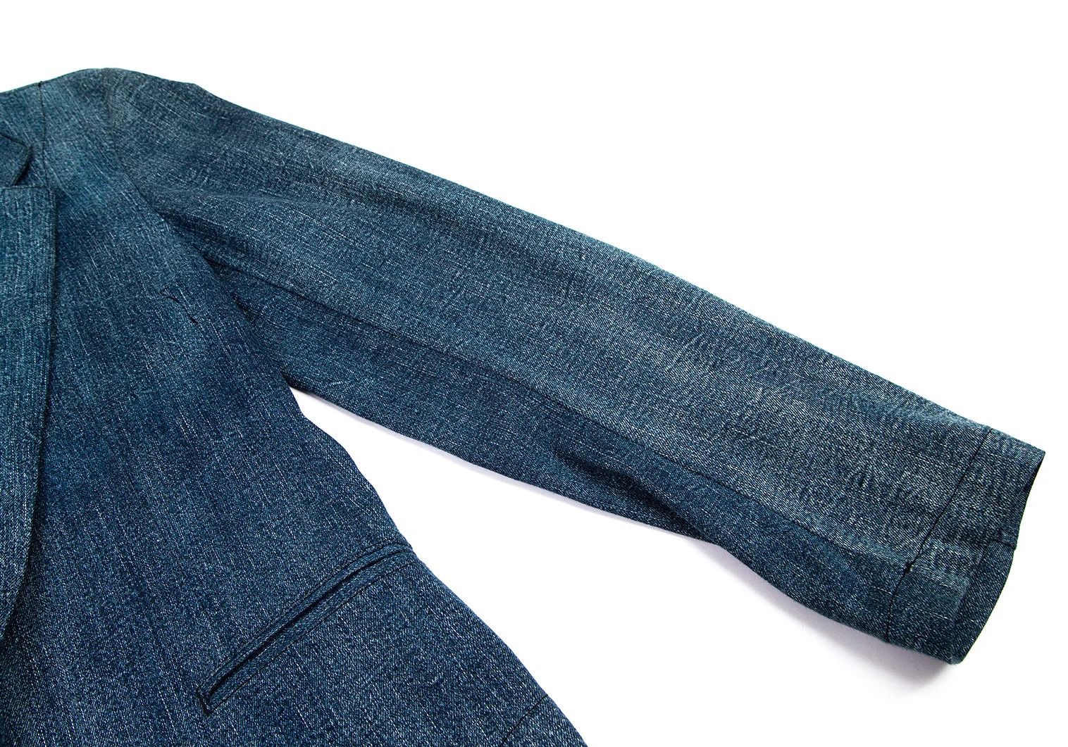 Yohji Yamamoto Yohji Yamamoto Layered Denim Jacket Indigo Size US M / EU 48-50 / 2 - 7 Thumbnail
