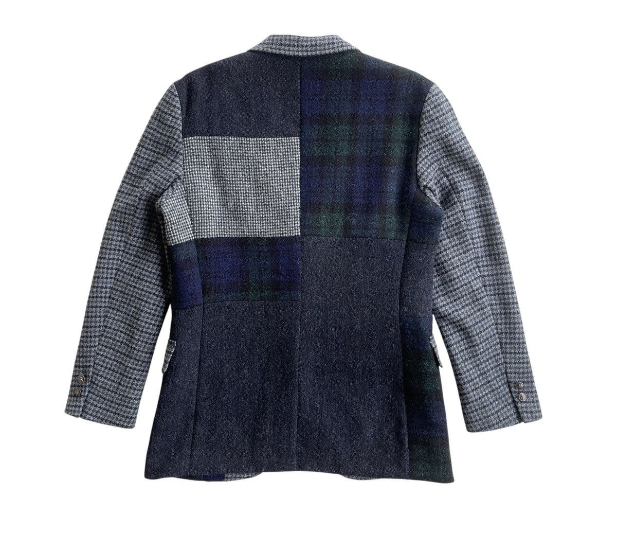 Harris Tweed 50 Years Harris Tweed X New Yorker Patchwork Coat Size US S / EU 44-46 / 1 - 3 Thumbnail