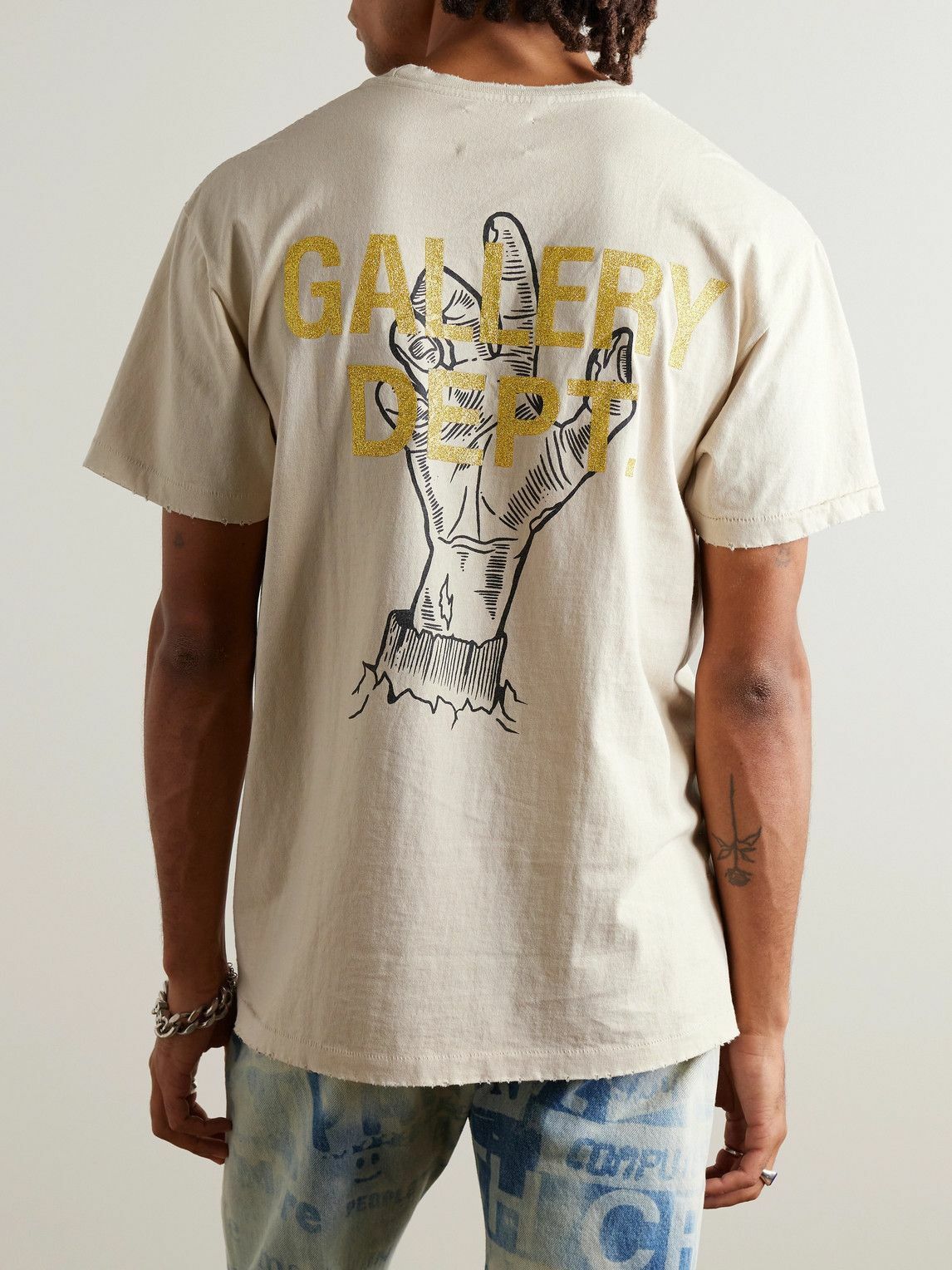 Gallery Dept. o1mle0226 Buried Alive T-Shirt in White Size US M / EU 48-50 / 2 - 3 Thumbnail