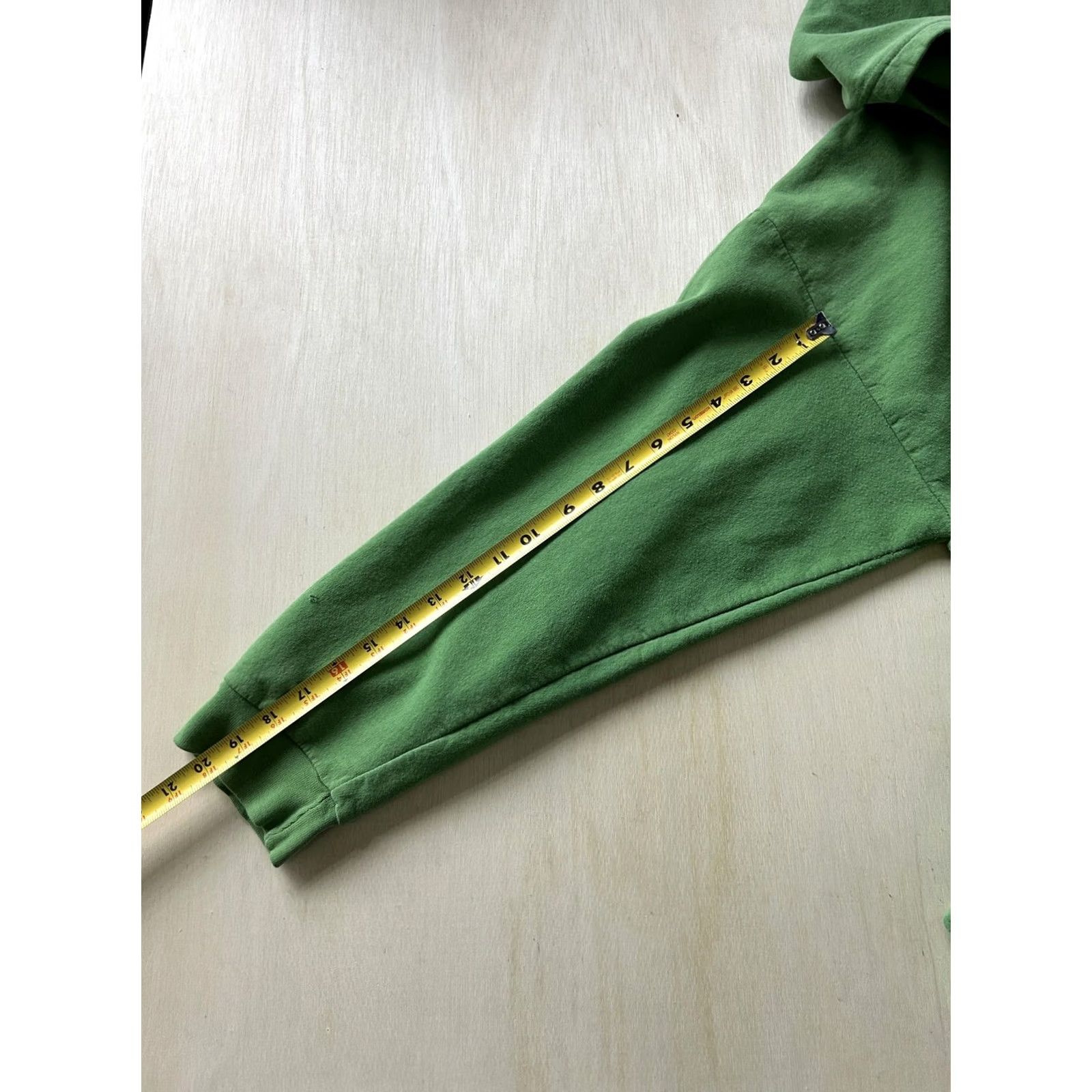 Anvil VINTAGE Anvil Hoodie Mens XL Green Storm Grove School Full Zip Sweatshirt Size US XL / EU 56 / 4 - 6 Thumbnail